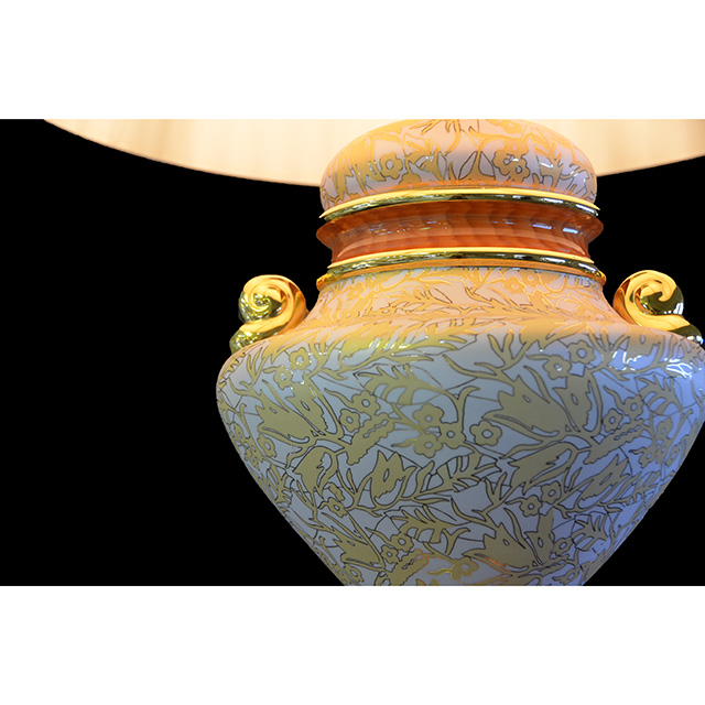 Pottery Lamp / 陶器ランプ | Angela Rigon｜イタリア製｜LMP0041RGN