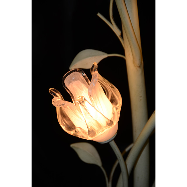 Glass Floor Lamp  / ガラス フロアランプ｜チューリップ型｜イタリア製｜LMP0049IB