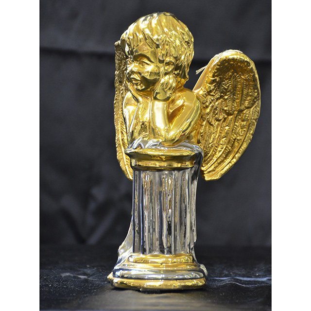 Pottery / Angel Object / 陶器 - エンジェル オブジェ｜Gold Series / ゴールドシリーズ｜Angela Rigon  : イタリア｜OBJ0101RGN