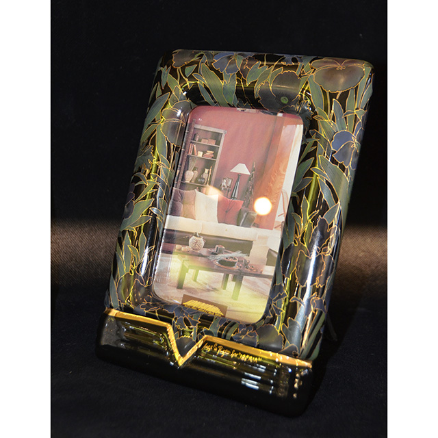 Picture Frames / 写真たて｜Lサイズ｜Botanical ×Black / ボタニカル ×ブラック｜Angela Rigon  : イタリア｜OBJ0123RGN