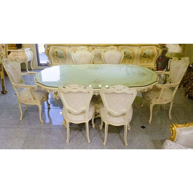 Dinning Table For 6 Set｜ダイニングテーブル７点セット ｜IB Selection｜DNG0077