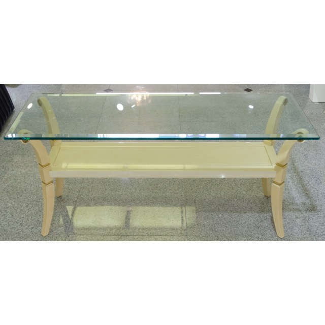 Glass Console Table /　ガラス　コンソールテーブル ｜IB Selection｜TBL0043
