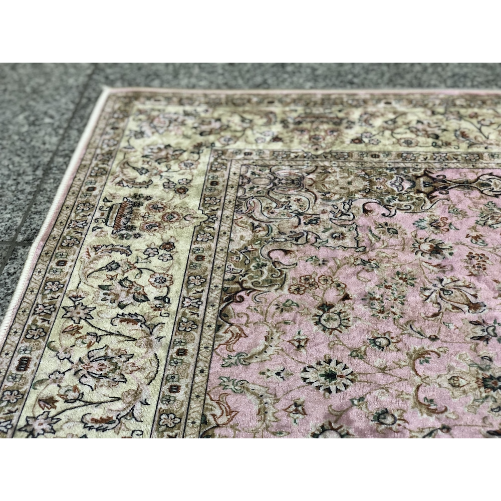 Persian carpet style Rug/ペルシャ絨毯風 ラグ|Pink / ピンク Persian carpet style Rug/ペルシャ絨毯風 ラグ|Pink / ピンク
