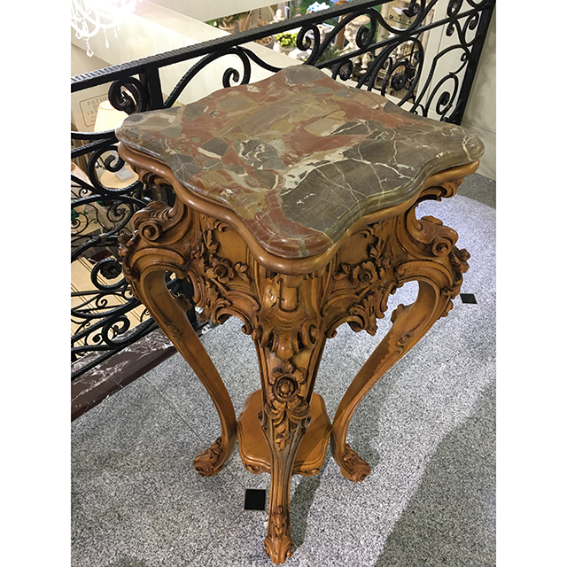 最高級 イタリア製 MOBILI D'ARTE 天板大理石 象嵌 キャビネット