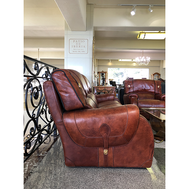 イタリア製｜Sofa For 3 Set / ソファ３点セット｜高級レザー使用｜Leather / 革張り｜ IB Selection｜SF0101IB