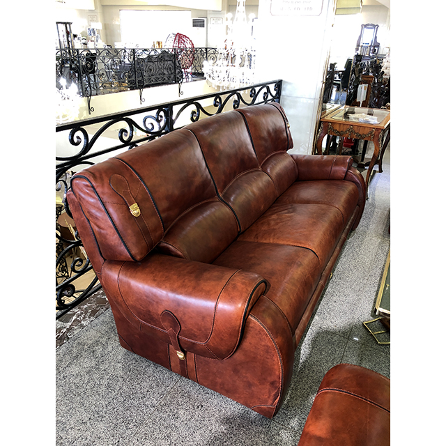 イタリア製｜Sofa For 3 Set / ソファ３点セット｜高級レザー使用｜Leather / 革張り｜ IB Selection｜SF0101IB