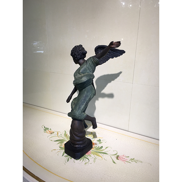 アメリカ製｜Bronze statue / ブロンズ像 オブジェ｜IB