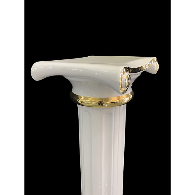 コラム・ランプセット ゴールド&ホワイト | Angela Rigon / イタリア