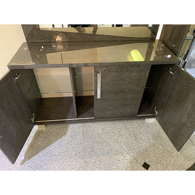 Side Board - サイドボード｜木目調・グレー仕上げ｜イタリア製｜SRE0091IB