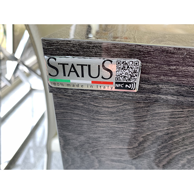 dining Table - ダイニングテーブル｜145cm｜テーブル単品｜木目調・グレー仕上げ｜イタリア製｜TBL0058IB