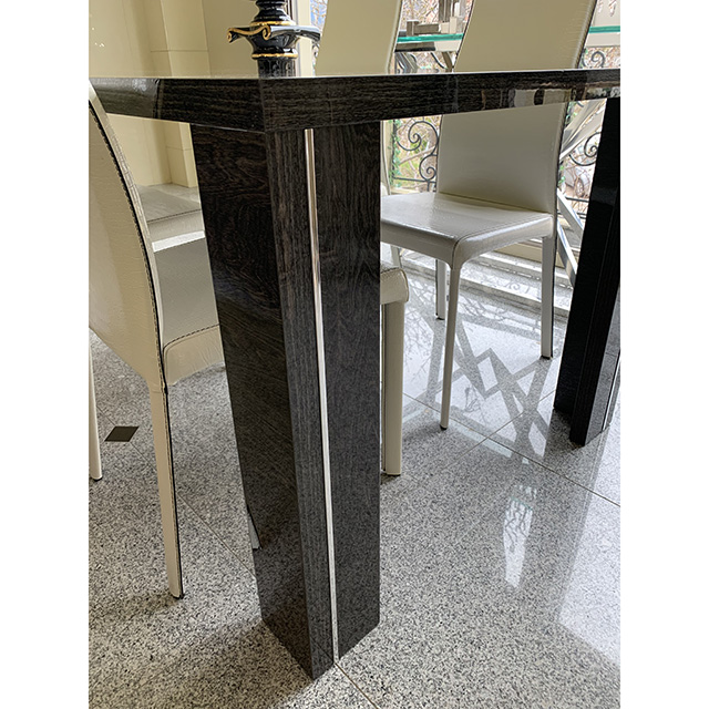 dining Table - ダイニングテーブル｜145cm｜テーブル単品｜木目調・グレー仕上げ｜イタリア製｜TBL0058IB