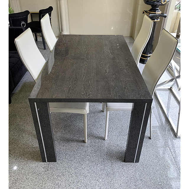 dining Table - ダイニングテーブル｜145cm｜テーブル単品｜木目調・グレー仕上げ｜イタリア製｜TBL0058IB