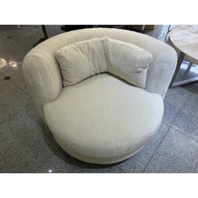 Fabric Single Chair/回転式ファブリックシングルソファ｜CHA5043IB